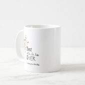 Beste zus ooit grappige schoonzus koffiemok (Voorkant links)