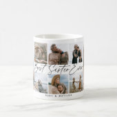 Beste zus ooit Keepsake Fotocollage Koffiemok (Center)