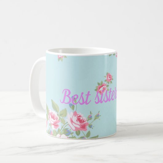 Beste zus ooit koffiemok (Voorkant links)