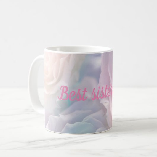 Beste zus ooit koffiemok (Voorkant links)