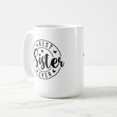 Beste Zus Ooit Koffiemok (Voorkant links)