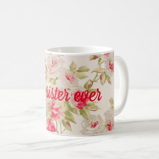 Beste zus ooit koffiemok (Voorkant rechts)