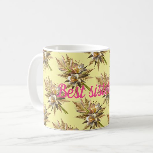Beste zus ooit koffiemok (Voorkant links)