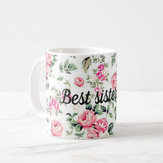 Beste zus ooit koffiemok (Voorkant links)