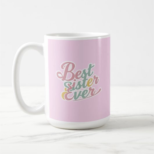 Beste zus ooit koffiemok (Links)