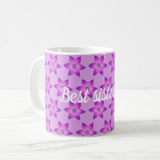 Beste zus ooit koffiemok (Voorkant links)
