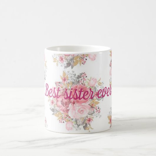 Beste zus ooit koffiemok (Center)