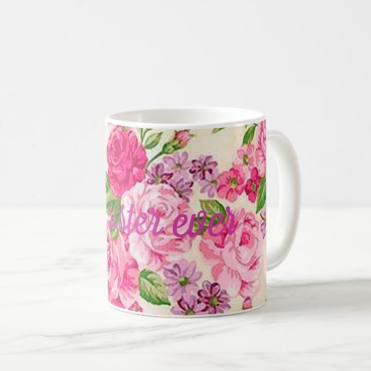 Beste zus ooit koffiemok (Voorkant rechts)