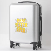 Beste Zus Ooit  Sticker (Koffer)