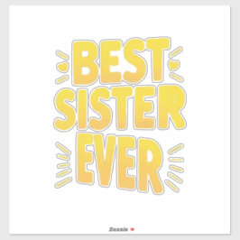 Beste Zus Ooit Sticker