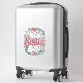 Beste Zus Ooit Sticker (Koffer)