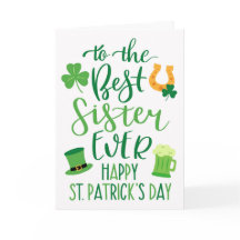 Beste zus ooit voor St. Patrick's Day