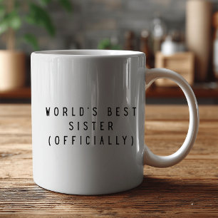 Beste Zus TER Wereld - OFFICIEEL  Koffiemok