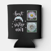Beste zuster-fotosjabloon blikjeskoeler (Achterkant)