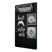 Beste zuster-fotosjabloon mini klembord (Angled2)