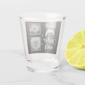Beste zuster-fotosjabloon shot glas (Achterkant)