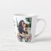 Beste zuster in het hele melkwegstelsel Aangepaste Latte Mok (Rechts)