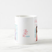 Beste zuster in het universum - twee vierkantsfoto koffiemok (Center)