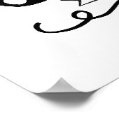 Beste zuster in World Art Print (Hoek)