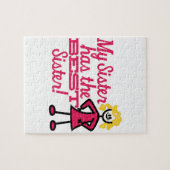 Beste zuster legpuzzel (Horizontaal)