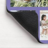 Beste zuster ooit 5 vierkante fotocollage muismat (Hoek)