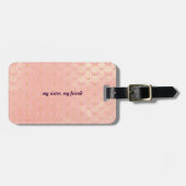 Beste zuster ooit bagagelabel (Voorkant horizontaal)