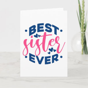 Beste zuster ooit kaart
