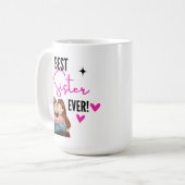 Beste zuster ooit koffiemok (Voorkant links)