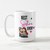 Beste zuster ooit koffiemok (Links)