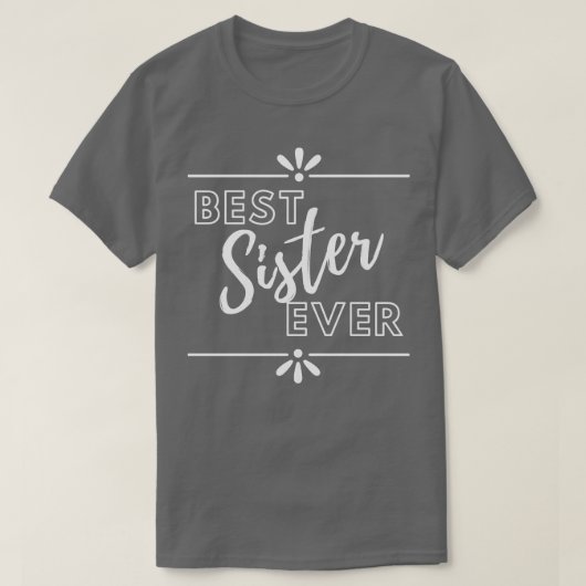 Beste zuster ooit t-shirt (Design voorkant)