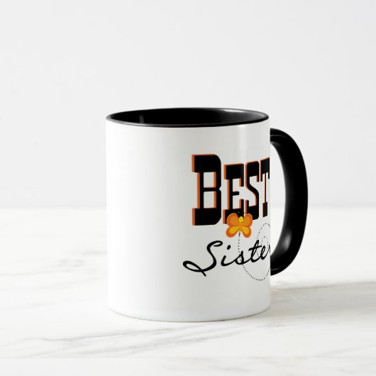 Beste zuster T-shirts en cadeautjes Mok (Voorkant rechts)