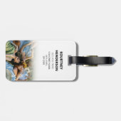 Beste zuster van werelden | Foto Bagagelabel (Achterkant horizontaal)