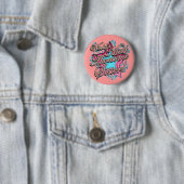 Beste zuster van werelden ronde button 5,7 cm (In situ)