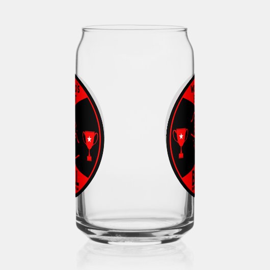 Beste zwager blikvorm glas (Rechts)