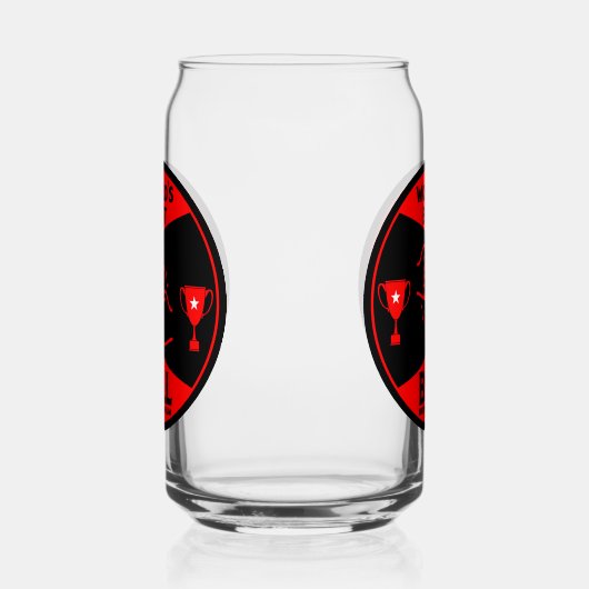 Beste zwager blikvorm glas (Links)