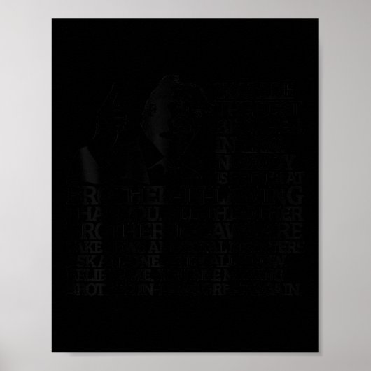 Beste zwager geschenk Grappig Trump Quote Poster (Voorkant)