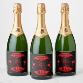 Beste zwager sparkling wijnetiket (Flessen)