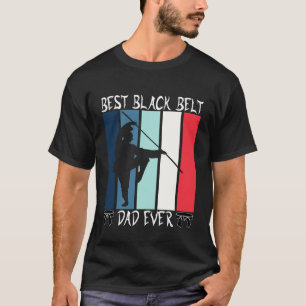 Beste zwarte band vader ooit Tang Soo Do Koreaanse T-shirt