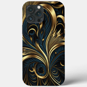 Beste zwarte en gouden telefoondoosjes van elegant Case-Mate iPhone case