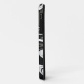 Beste zwarte en witte abstracte kunst, abstracte v Case-Mate iPhone case (Achterkant/links)