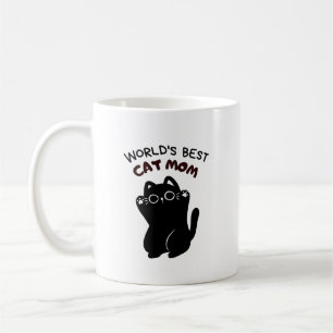 Beste zwarte kat moeder ooit koffiemok