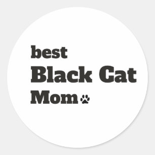 Beste Zwarte Kat Moeder Ooit Sticker – Schattige K