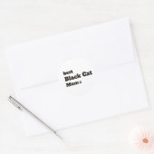 Beste Zwarte Kat Moeder Ooit Sticker – Schattige K (Envelop)