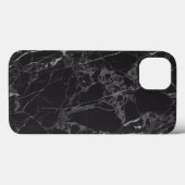 beste zwarte marmer Case-Mate iPhone case (Achterkant (horizontaal))