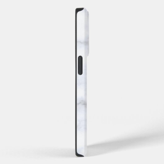 Beste zwarte marmer Hoesje-Mate iPhone 14 Pro Hoes (Achterkant / Rechts)