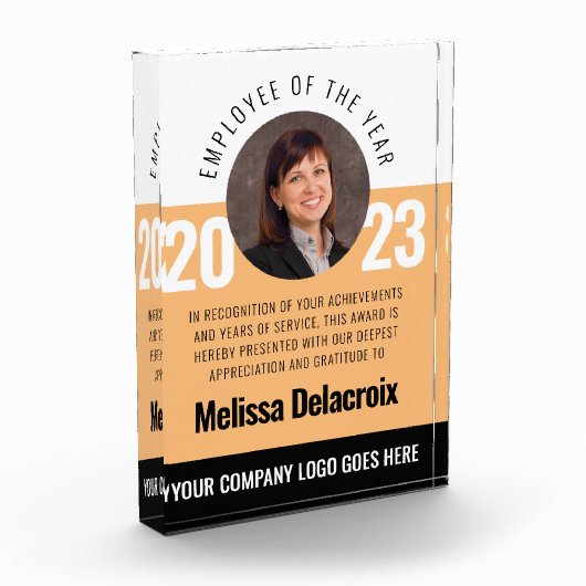 Beste zwarte medewerker van het jaar prijs fotoblokken (Links)