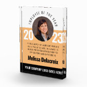 Beste zwarte medewerker van het jaar prijs fotoblokken (Rechts)