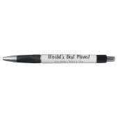 Beste zwarte witte het douanemanuscript van de Mam Pen (Voorkant)