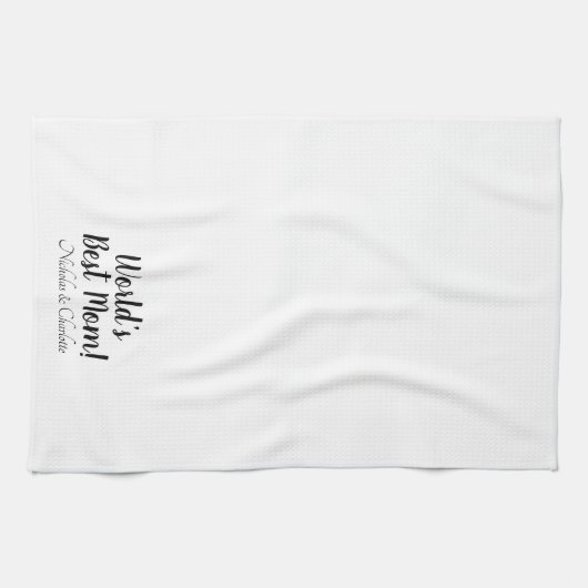 Beste zwarte witte het douanemanuscript van de Mam Theedoek (Horizontaal)