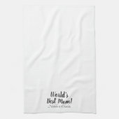 Beste zwarte witte het douanemanuscript van de Mam Theedoek (Verticaal)